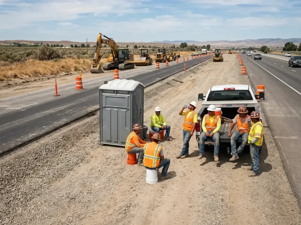 highway-road-construction-crew-007 — frequently asked questions, Porta Potty and Restroom Rentals in New Bremen, OH